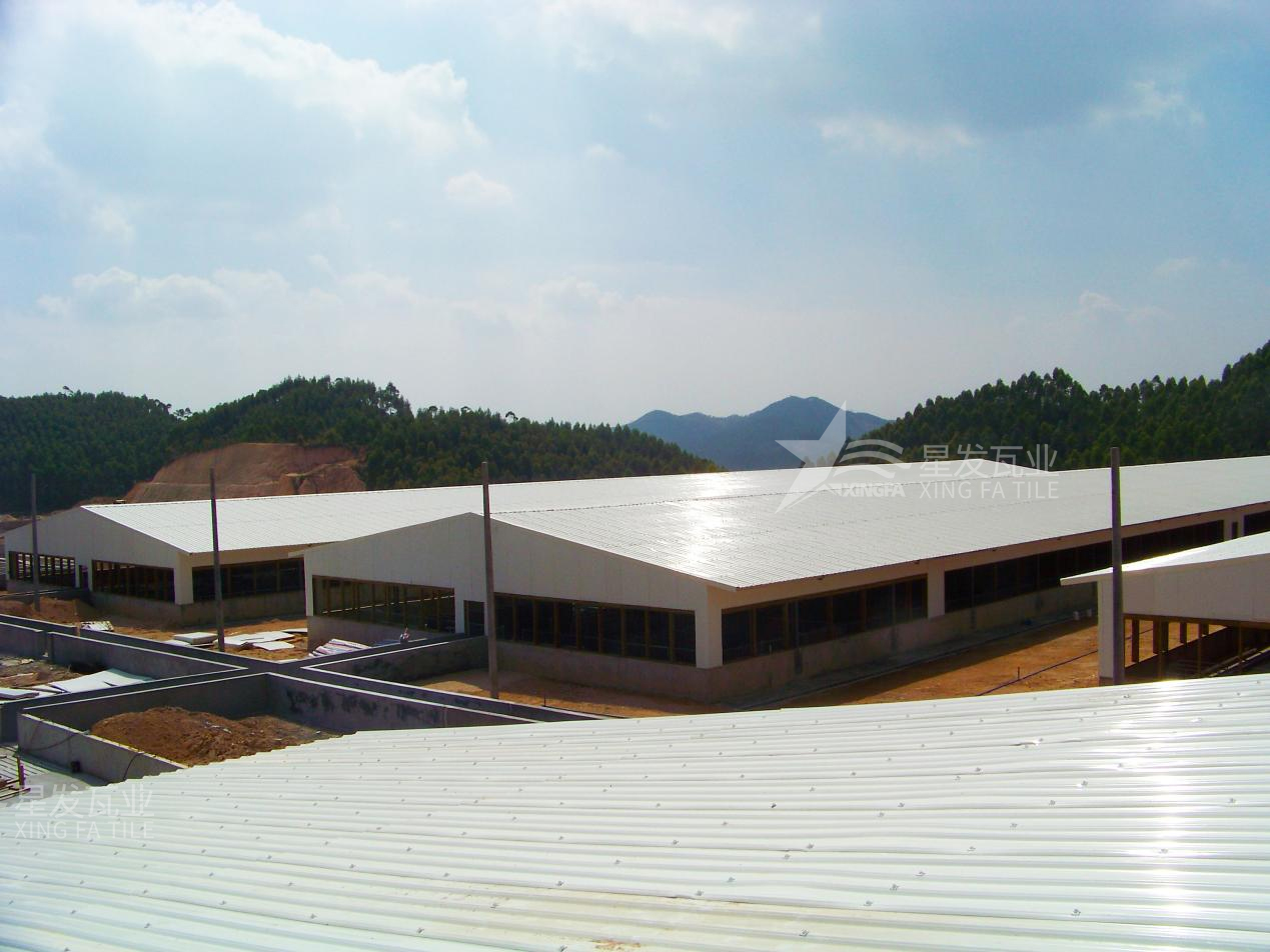 合成樹脂瓦施工安裝用什么材料搭建架子，鋼結(jié)構(gòu)搭建樹脂瓦
