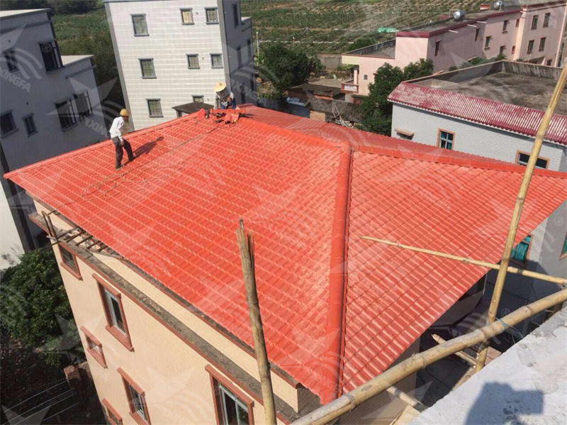 探秘農(nóng)村自建房建房利器！樹脂瓦多少錢一平，合成樹脂瓦價格揭秘！